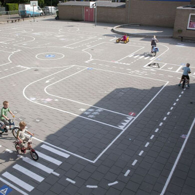 buiten verkeerslessen