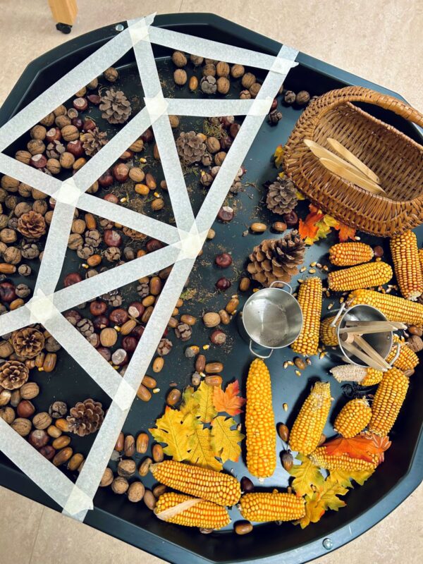 Tuff tray herfst thema 2