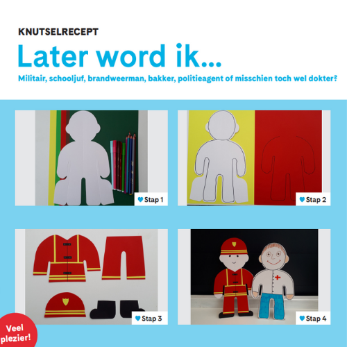 Overweldigen solide Prestatie Knutselrecept - Later word ik... - de Rolf groep