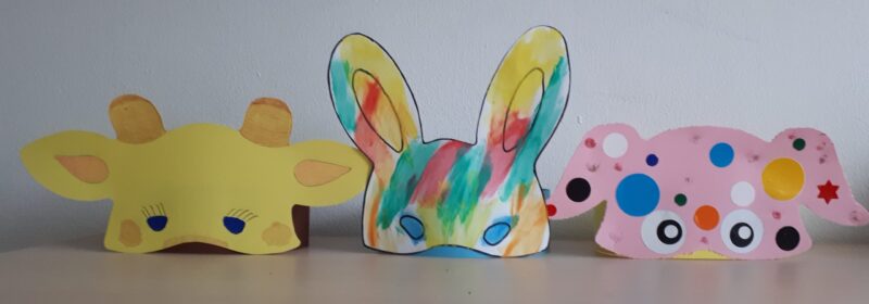 Dieren muts knutselen