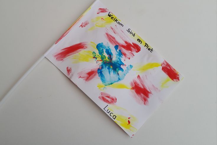 Zwaaivlag Sint en Piet