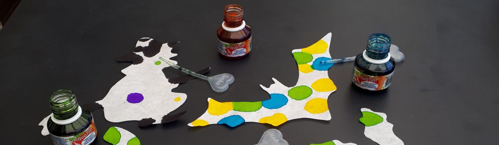 Inspiratie - Knutselrecept - Halloweenfiguren met filterpapier