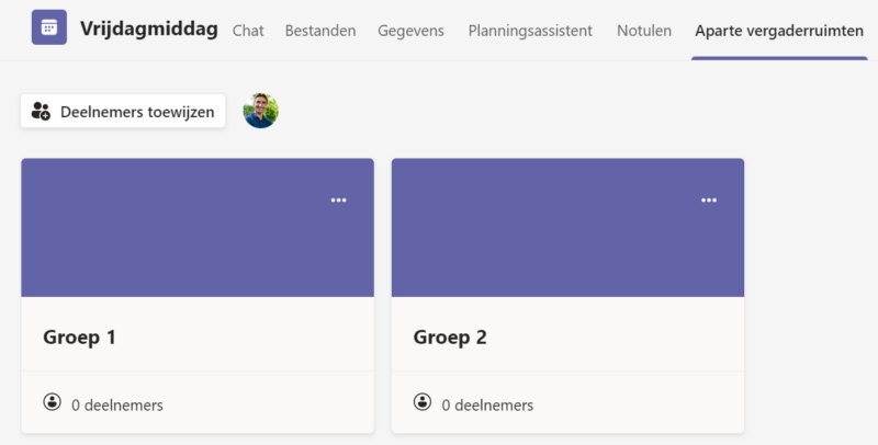 Vergaderruimten