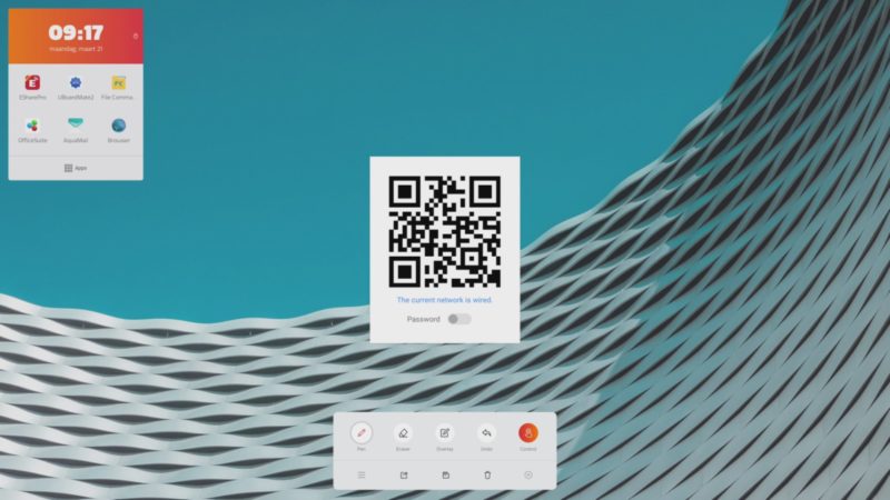 QR code digibord