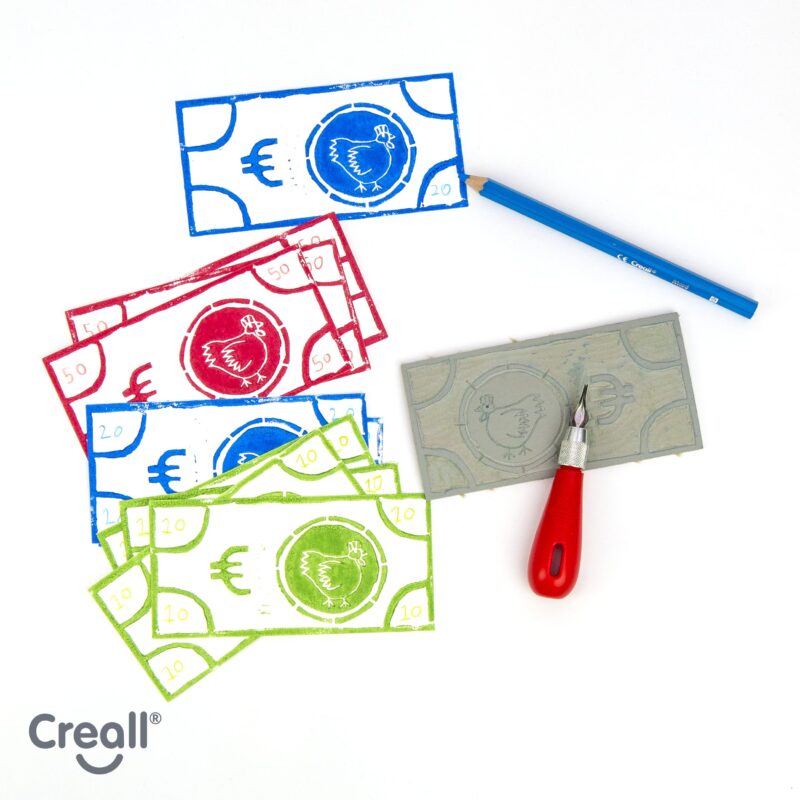 Creall-lino-geld-drukken