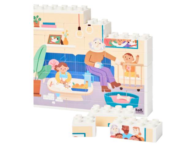 Rolf More - Verticale puzzel woonkamer