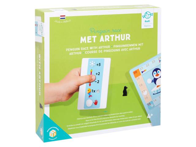 Pinguinrace met Arthur
