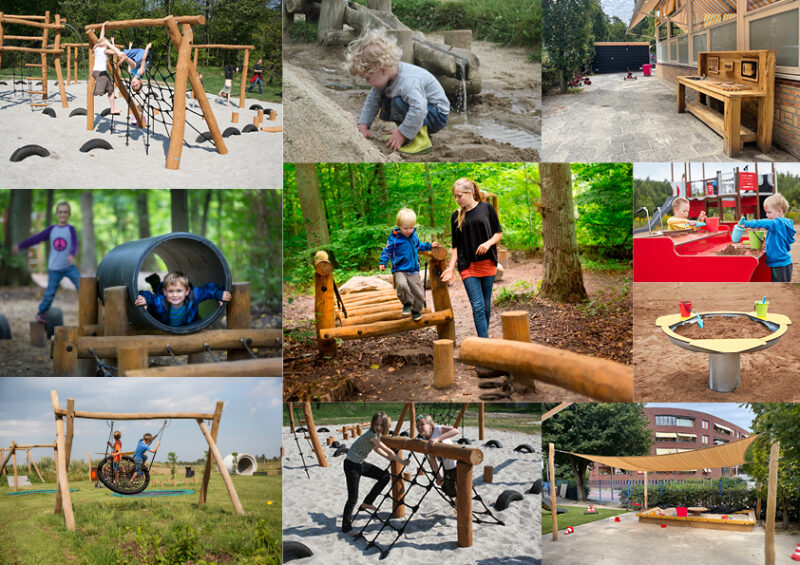 Schoolplein inrichten moodboard