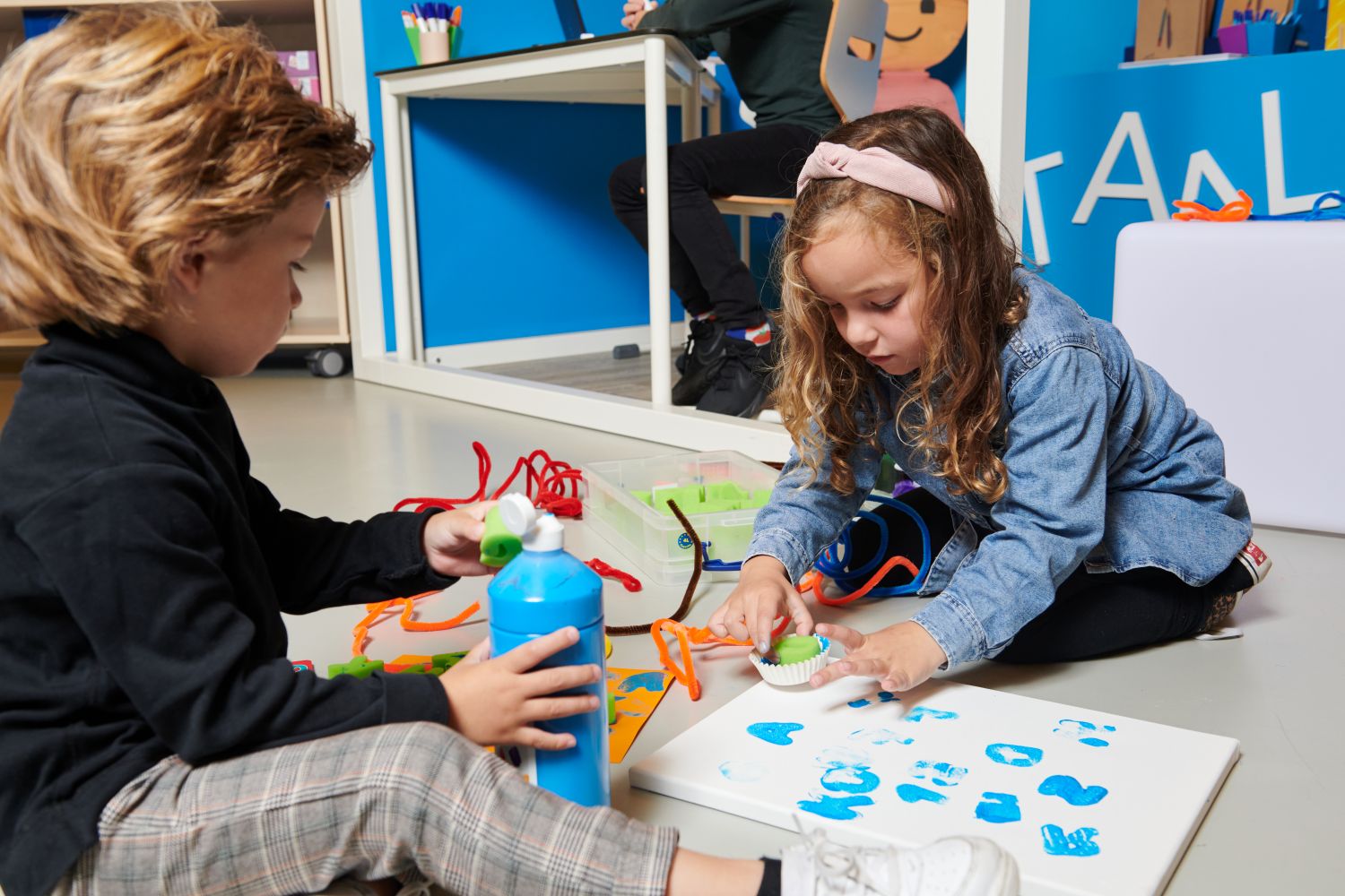 Kinderen creatief