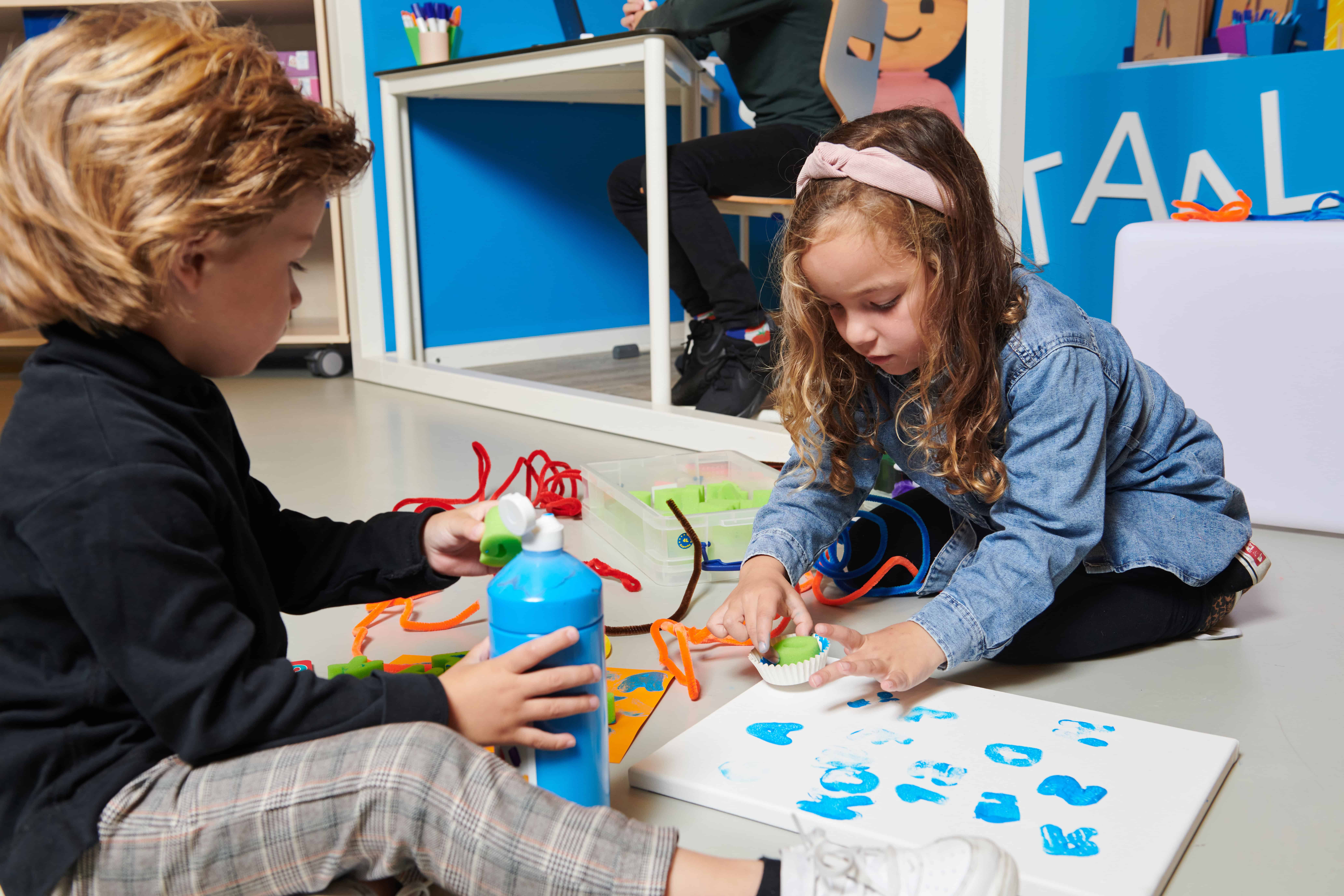 Kinderen creatief met taal