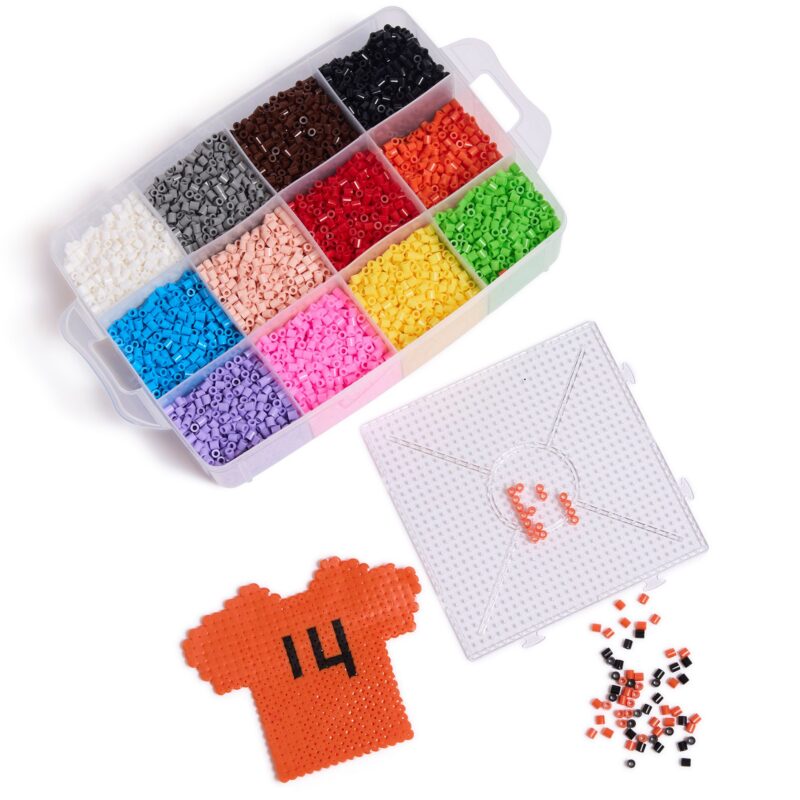 voetbalshirt strijkkralen